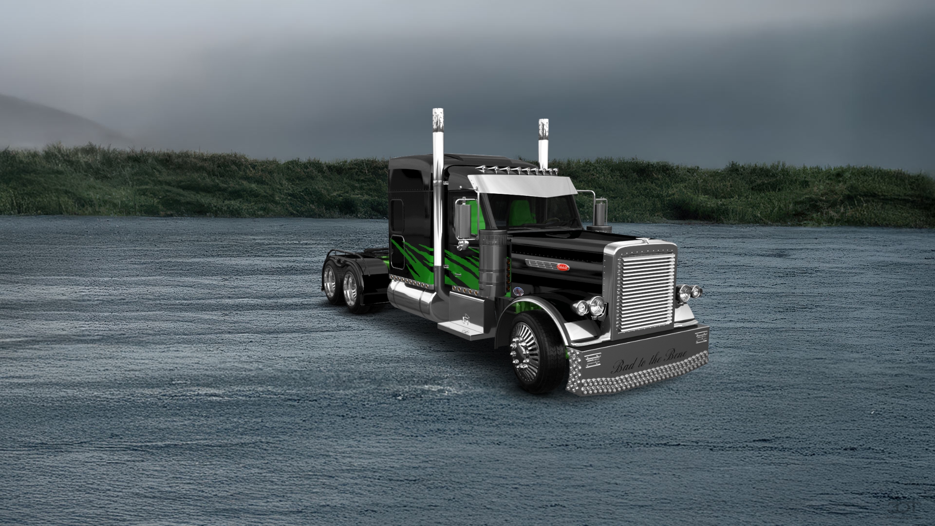 Peterbilt 589 Sleeper Cab Truck 2024 tuning