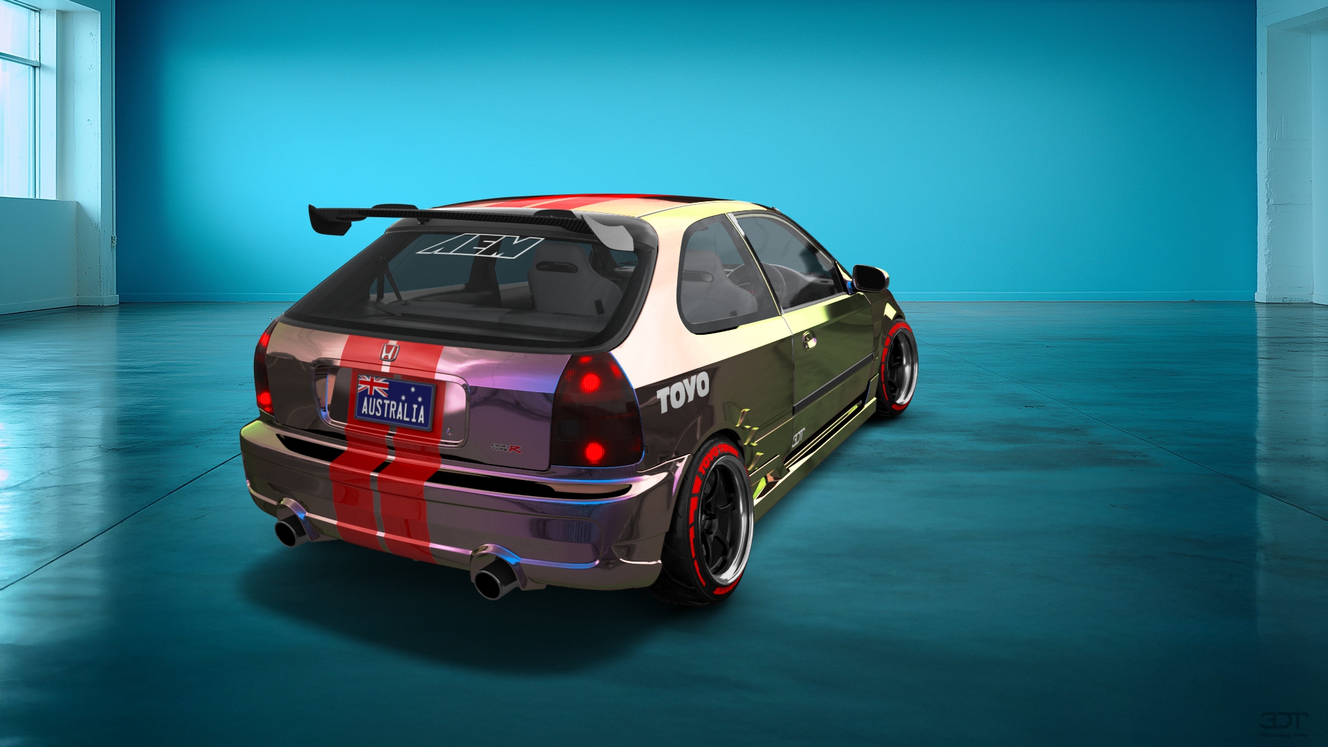 Honda Civic 3 Door Hatchback 1997 tuning