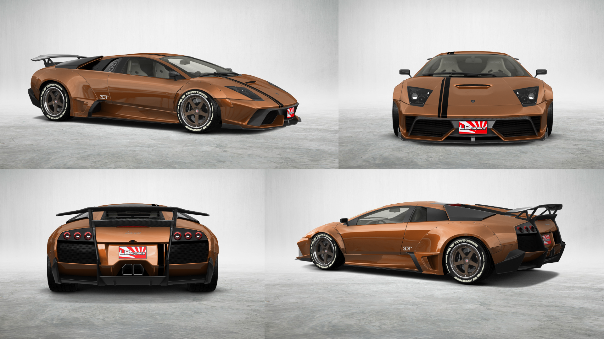 Lamborghini Murcielago 2 Door Coupe 2001 tuning