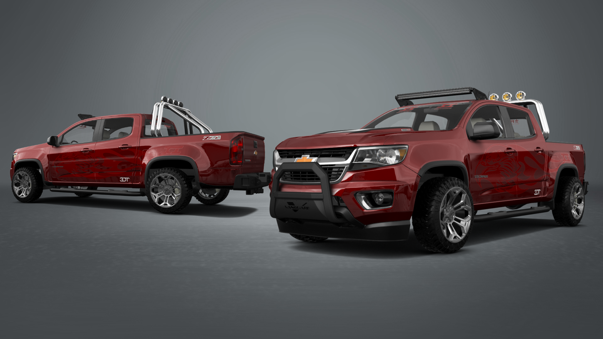 Chevrolet Colorado Crew Cab 4 Door pickup truck 2015 tuning
