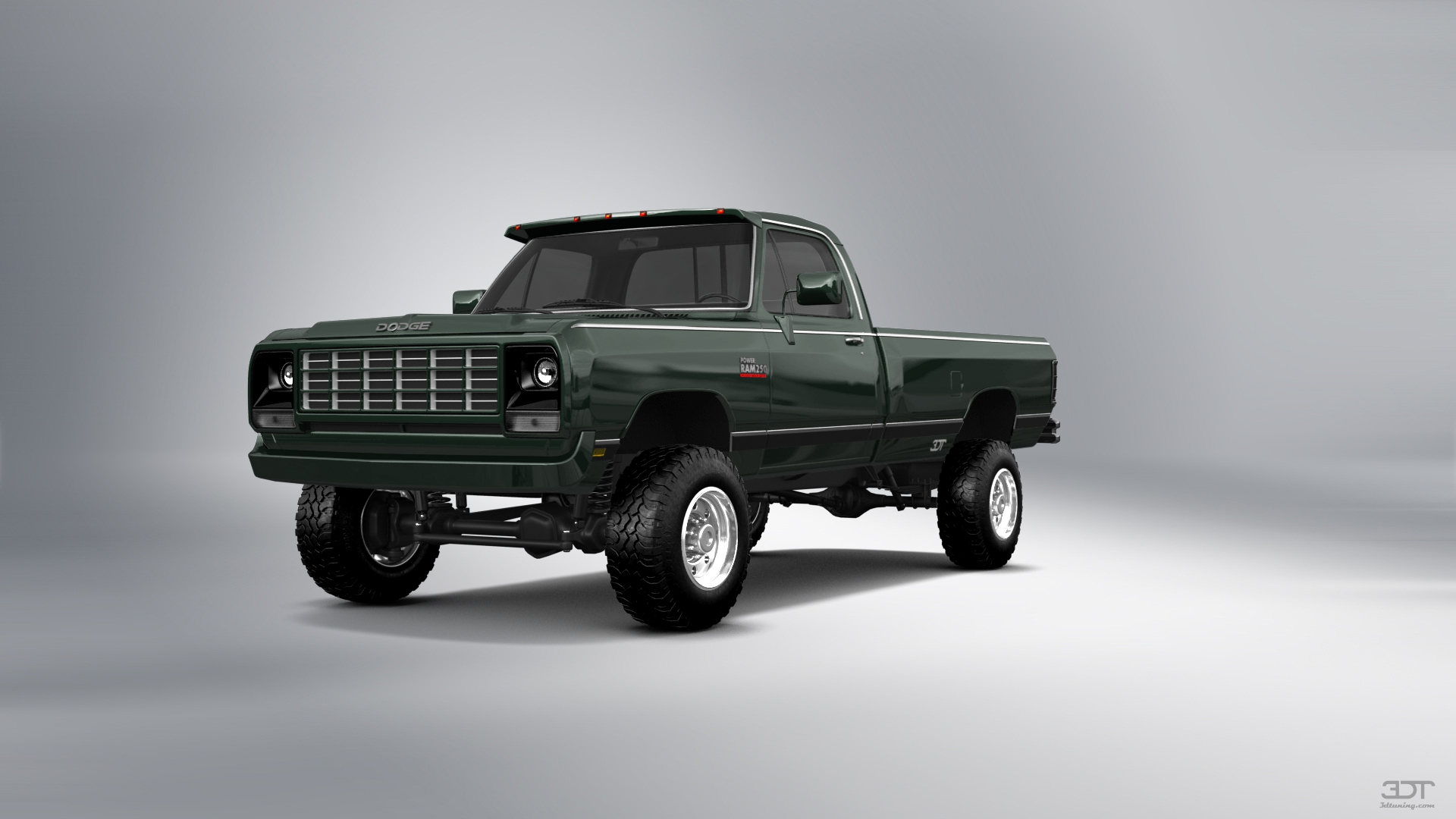 Dodge Ram 250 Regular Cab 2 Door pickup truck 1983 tuning