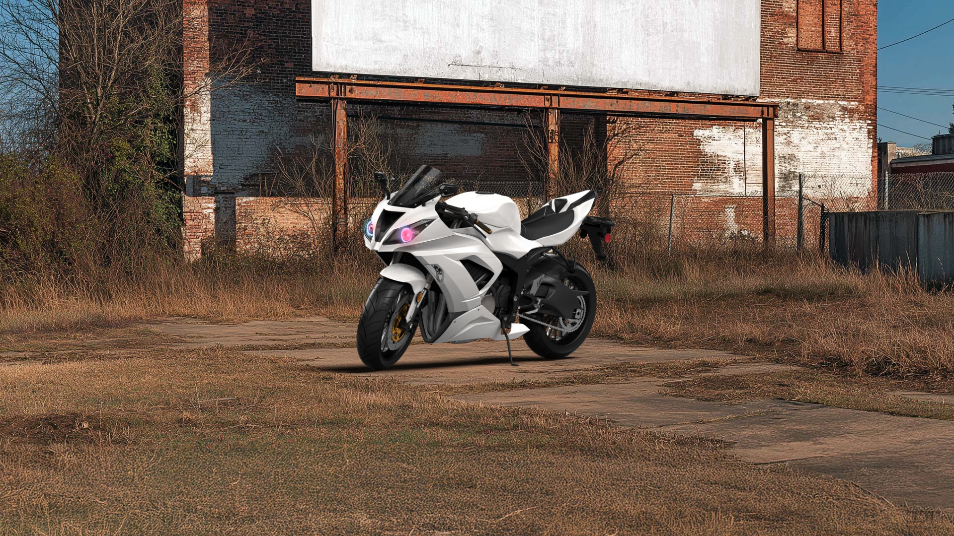 Kawasaki Ninja ZX 6R Sport Bike 2015 tuning