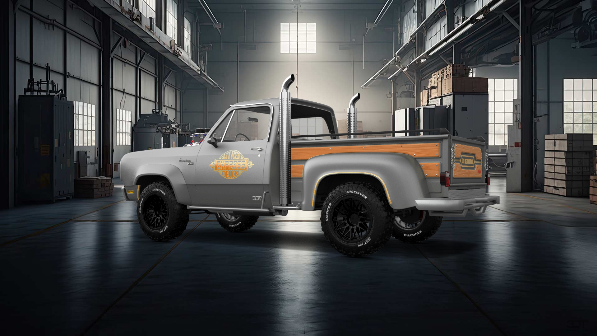 Dodge Lil Red Express 2 Door pickup truck 1979 tuning