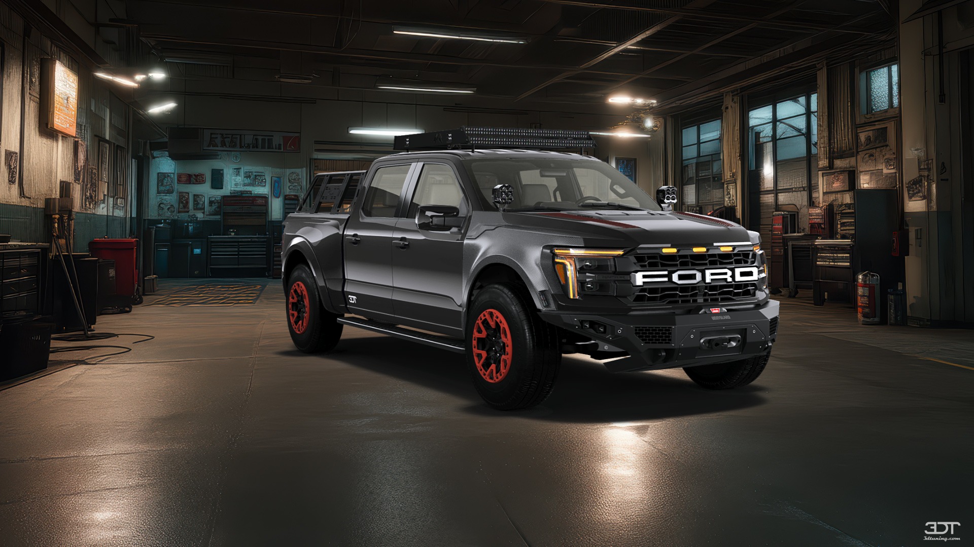 Ford F-150 Raptor 4 Door pickup truck 2024 tuning