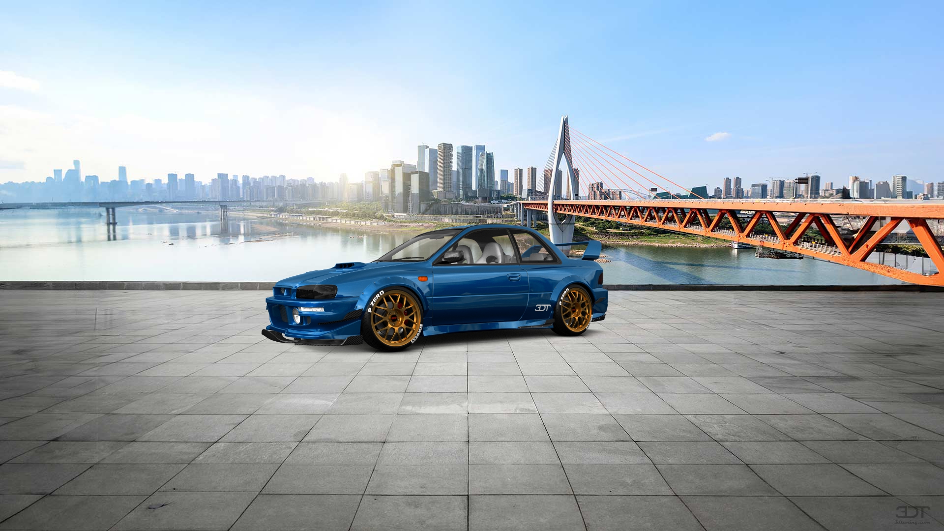 Subaru Impreza WRX STI 22B 2 Door Coupe 2000 tuning
