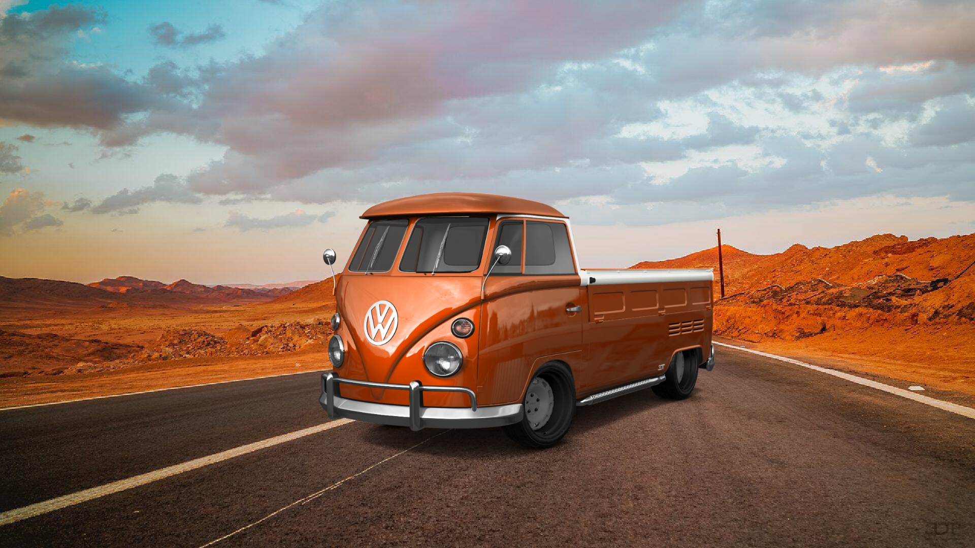 Volkswagen T1 Van 1950 tuning