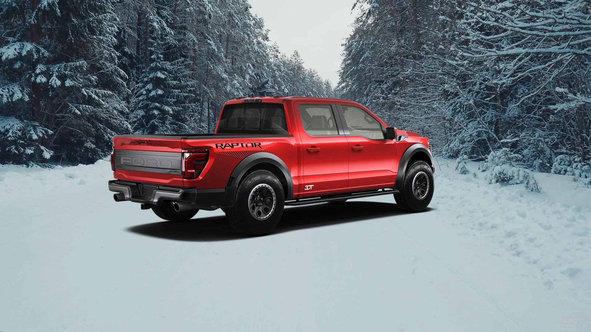 Ford F-150 Raptor 4 Door pickup truck 2024 Images