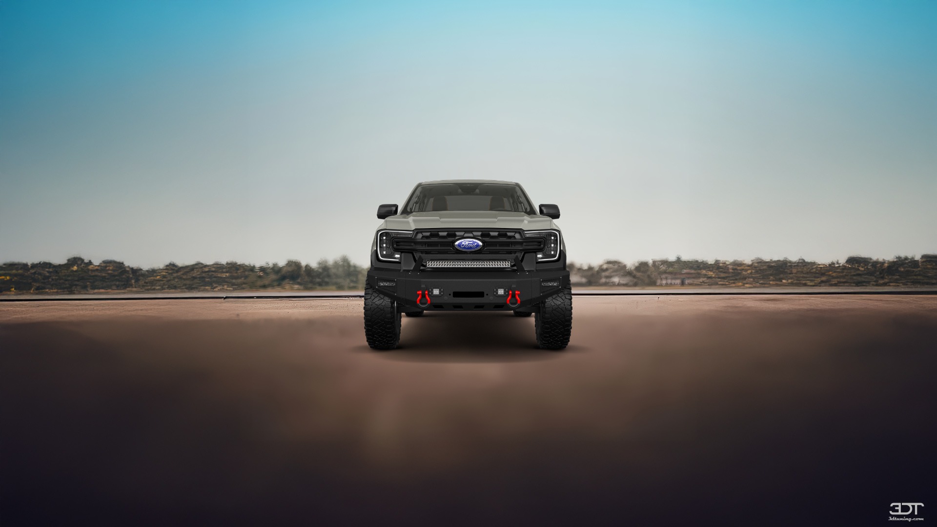 Ford Ranger 4 Door pickup truck 2022 tuning