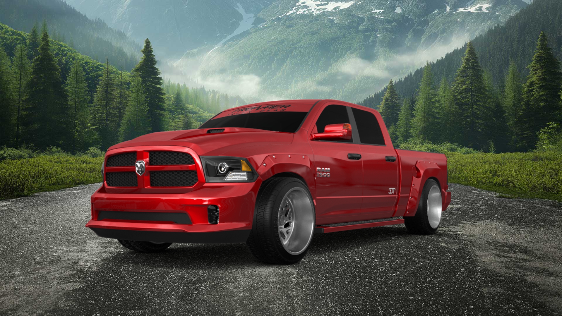 Dodge Ram 1500 6.4 ft box 4 Door pickup truck 2013