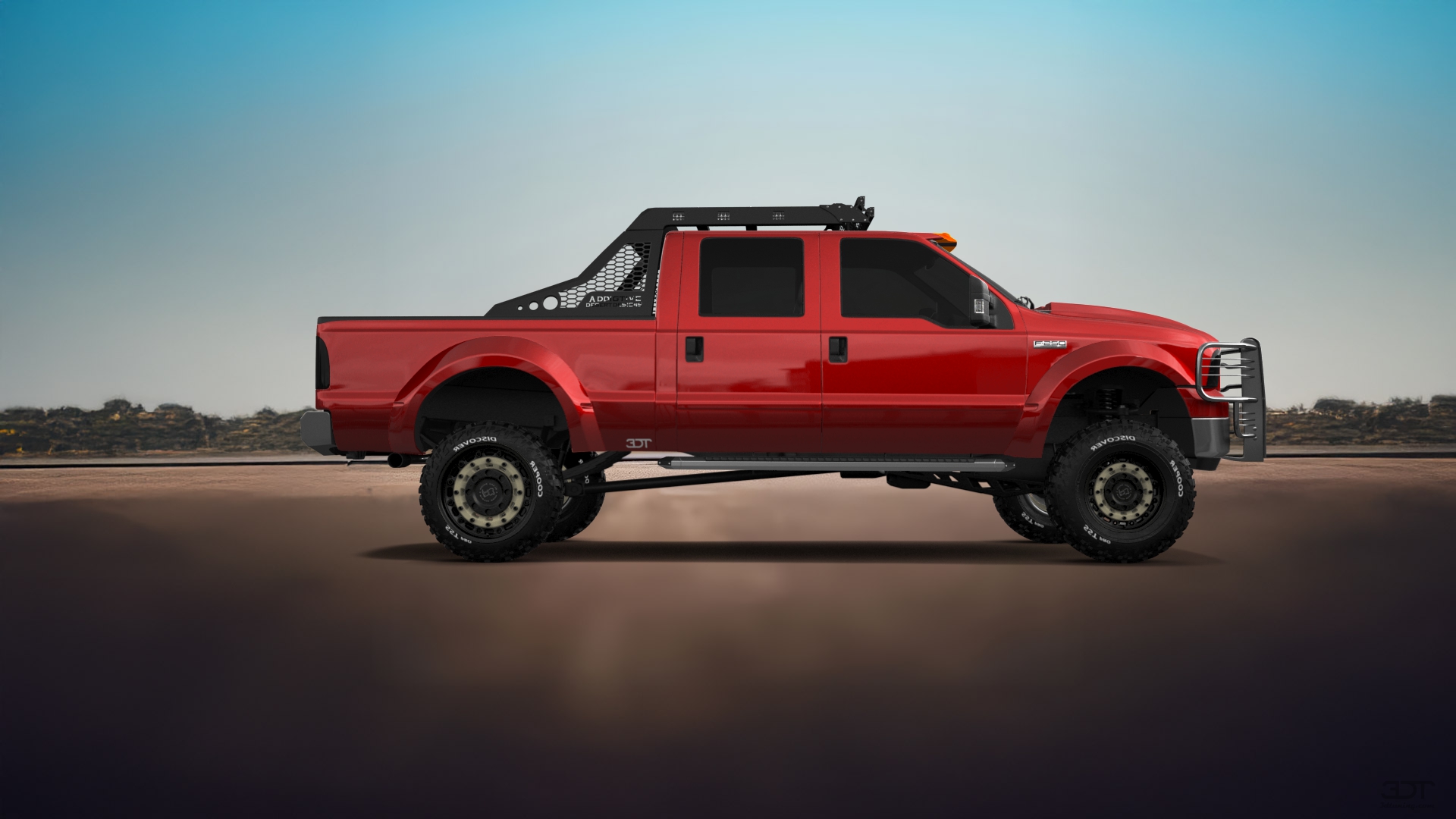 Ford F-250 Crew Cab 4 Door pickup truck 1999 tuning