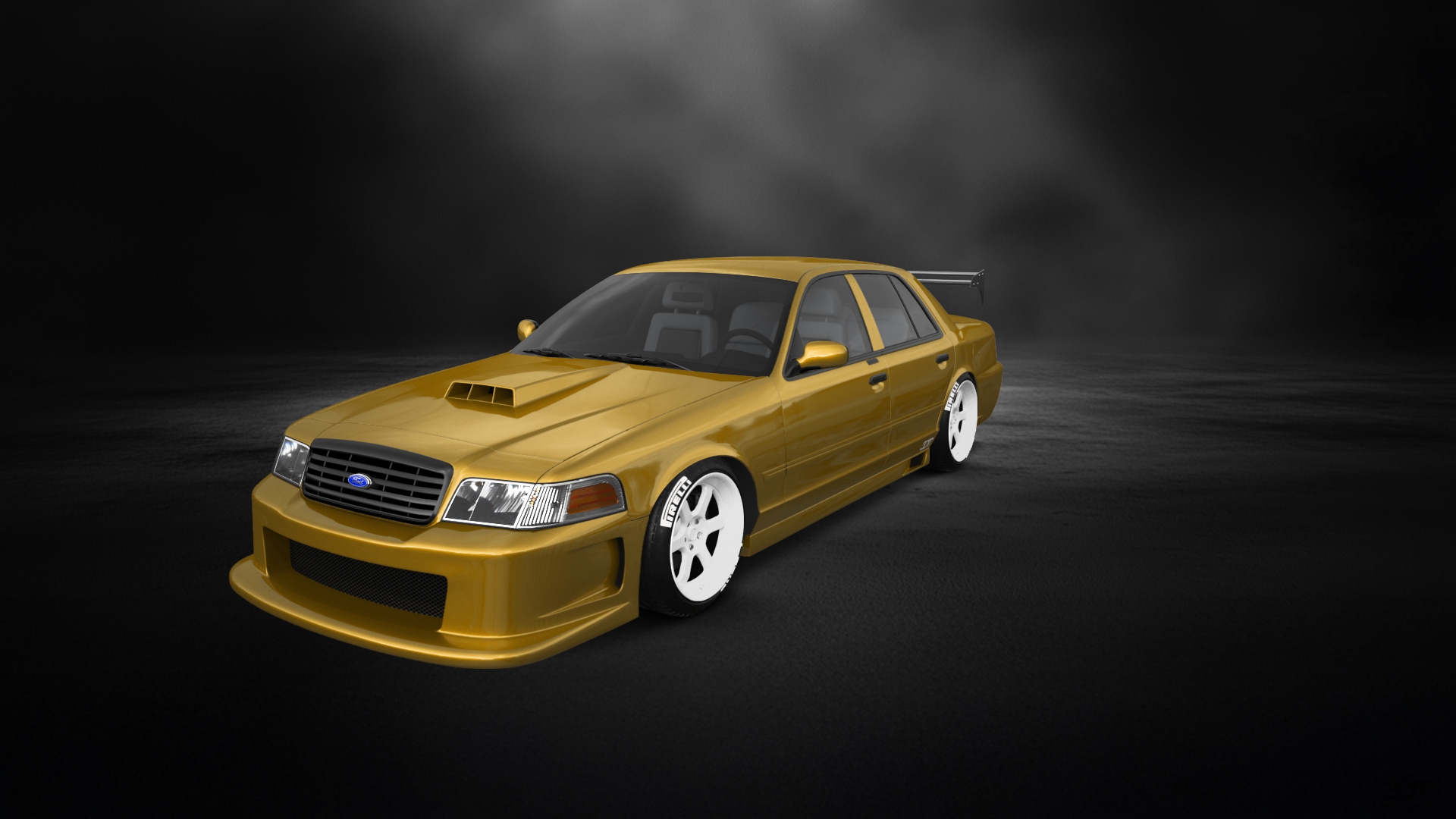 Ford Crown Victoria Sedan 2007 tuning