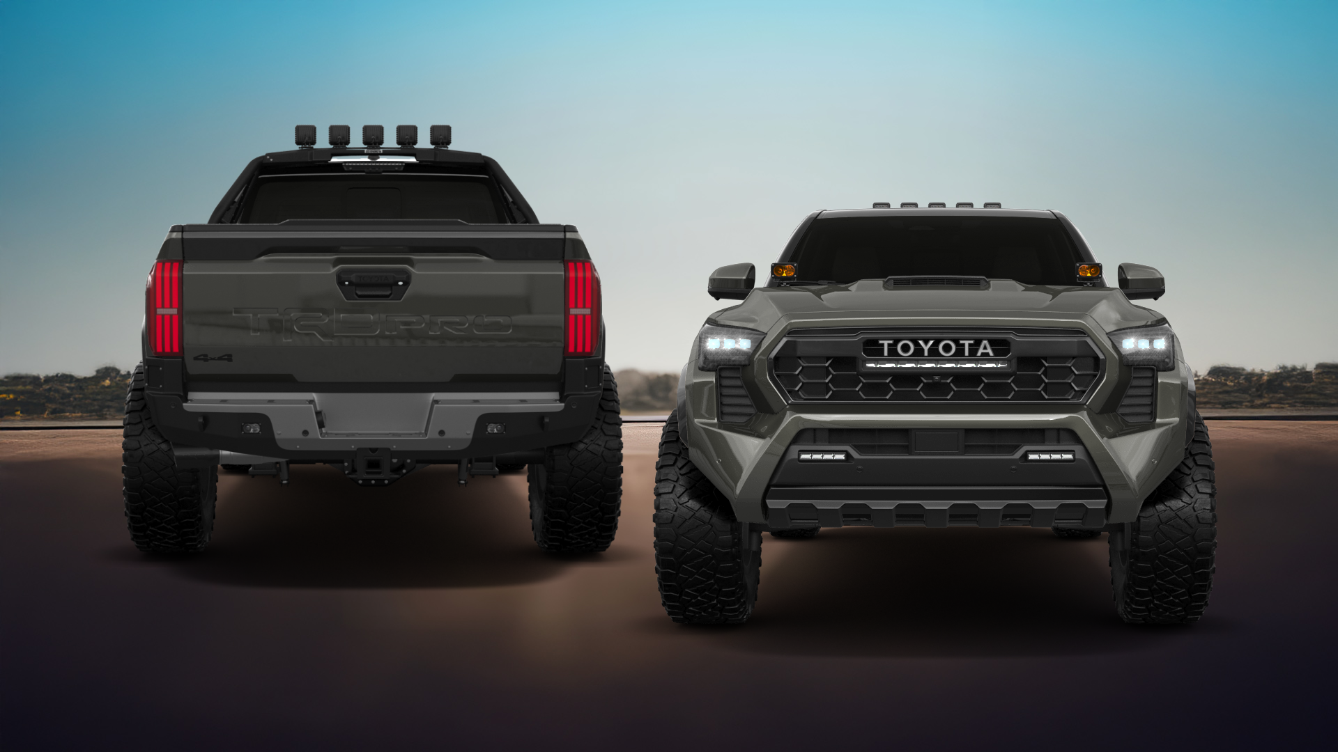 Toyota Tacoma Crew Cab 4 Door pickup truck 2024 Images