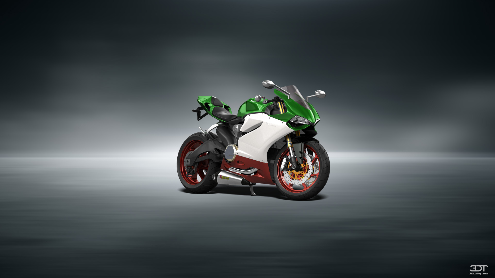 Ducati 899 Panigale Sport Bike 2015 tuning