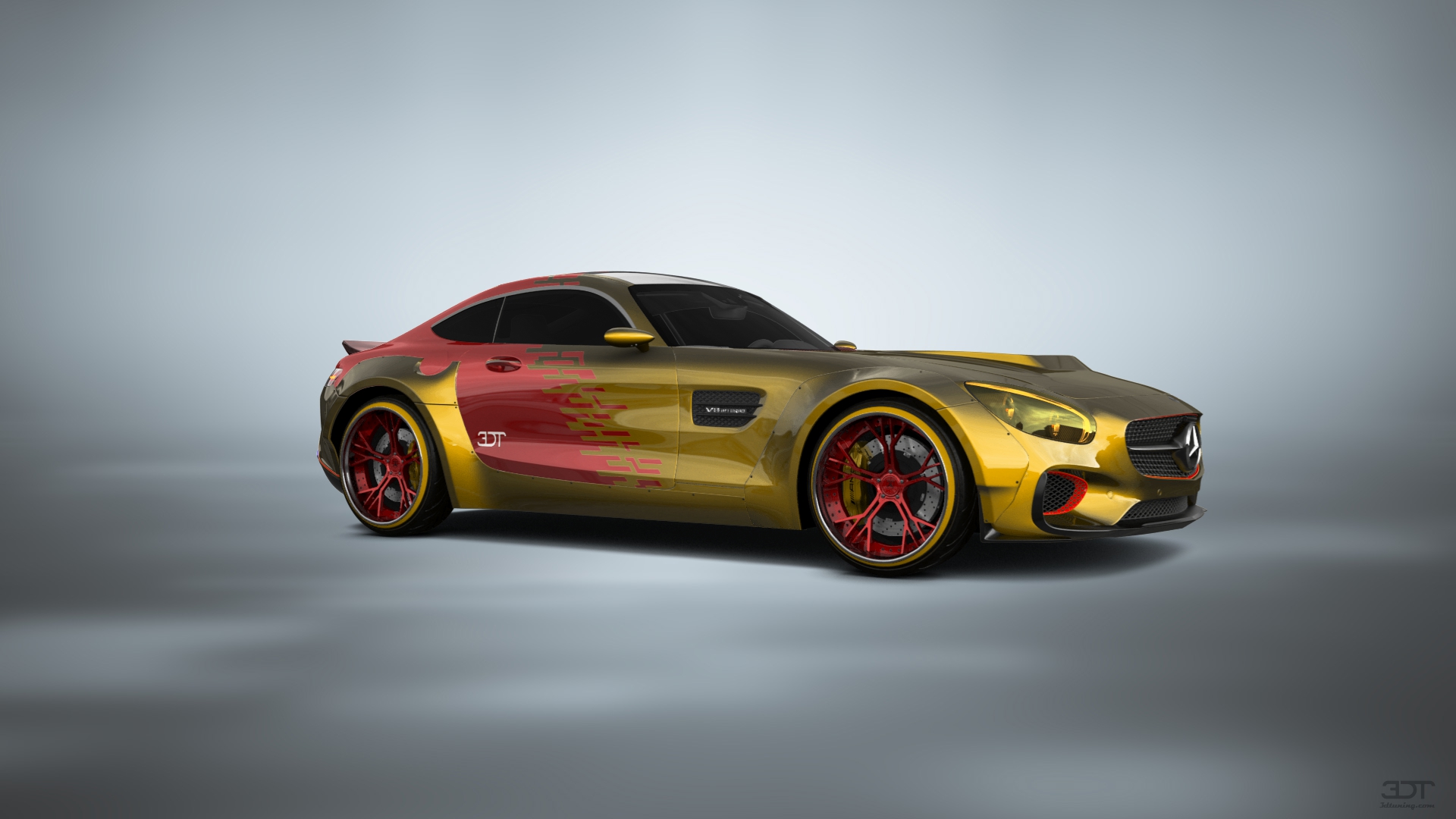 Mercedes AMG GT 2 door fastback coupe 2015 tuning