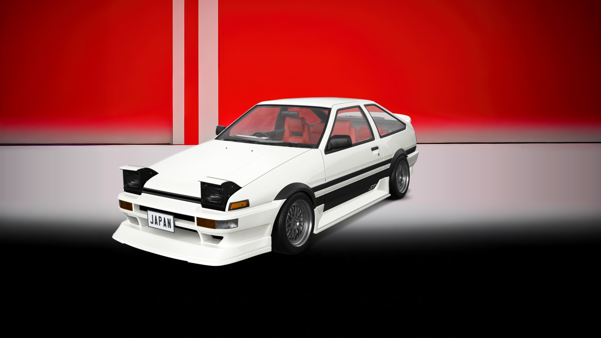Toyota AE86 3 Door Hatchback 1985 tuning