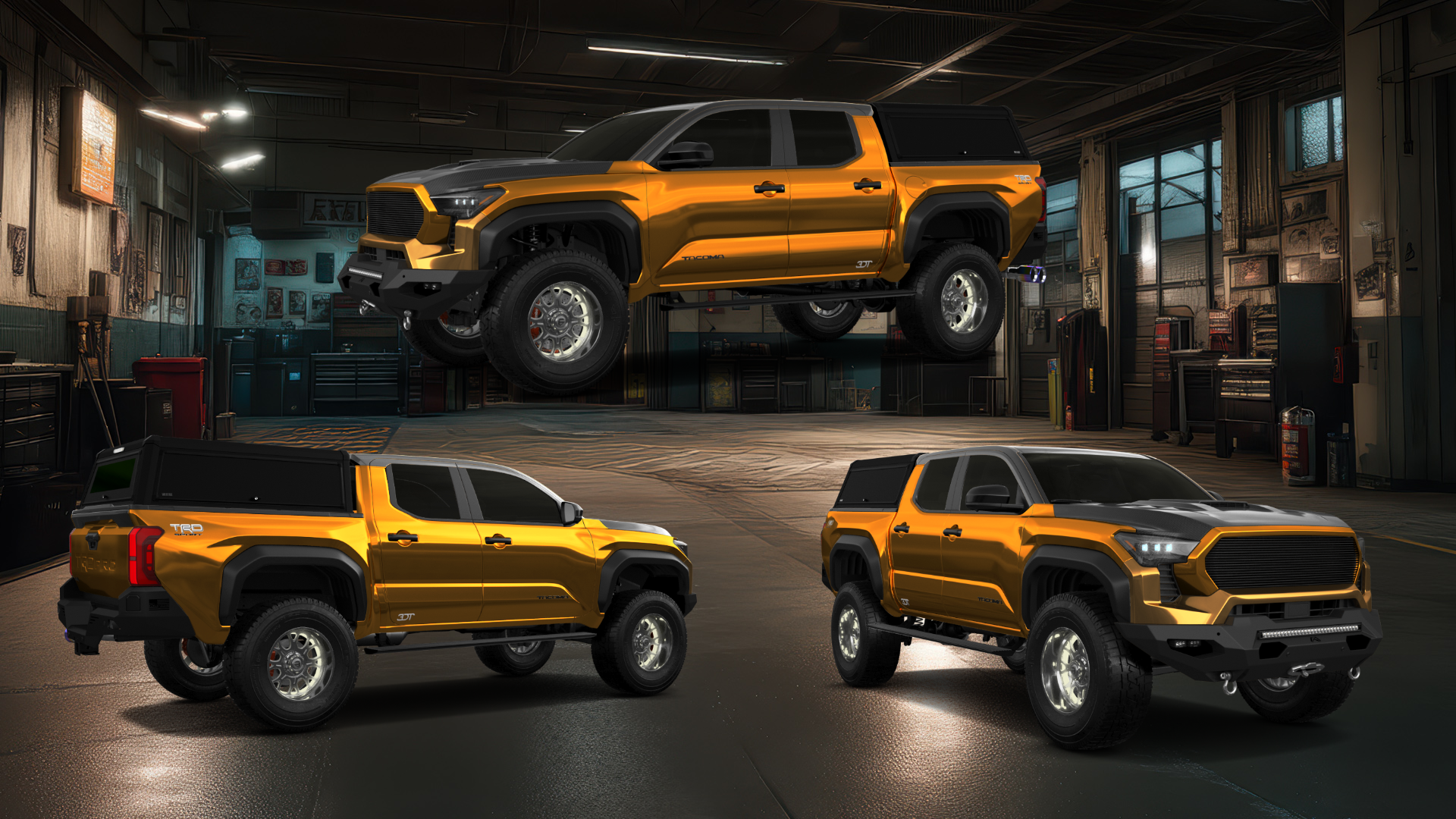 Toyota Tacoma Crew Cab 4 Door pickup truck 2024 tuning