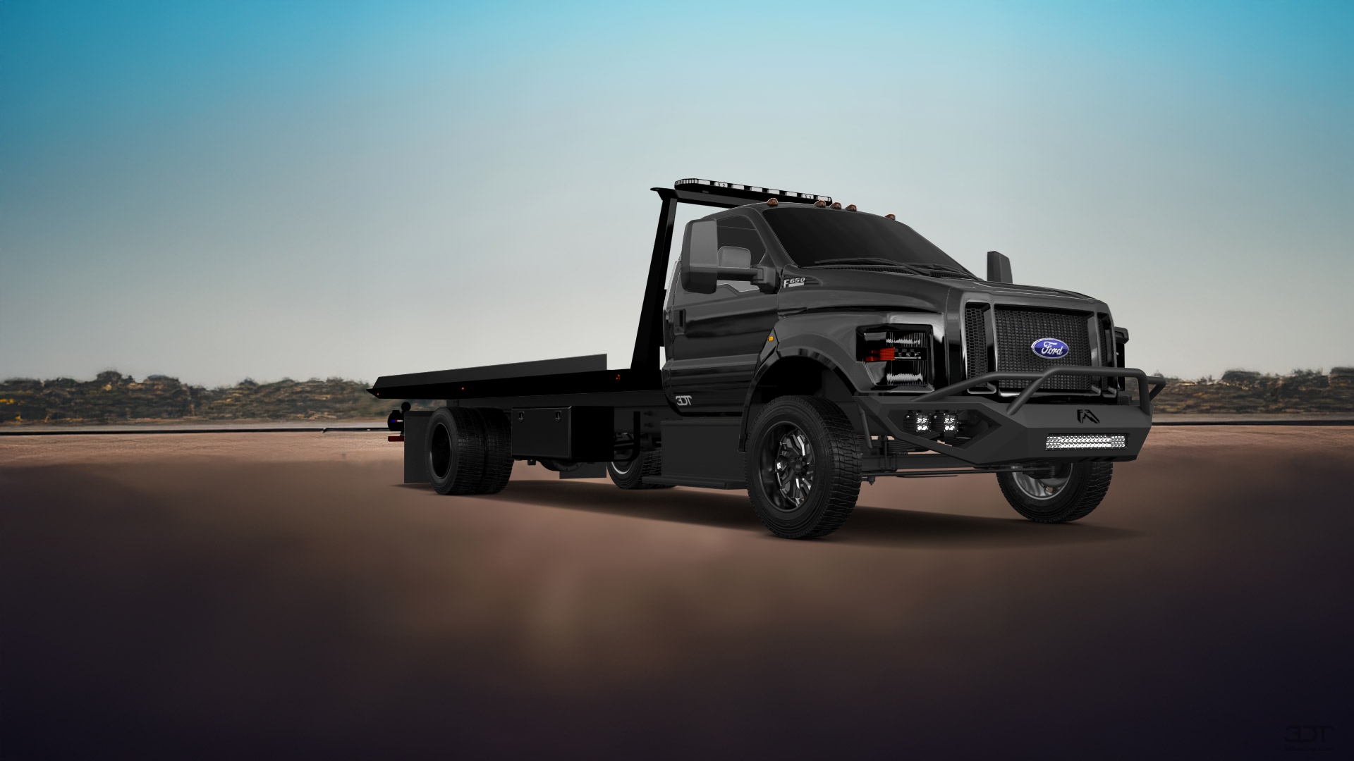 Ford F-650 Tow Truck Pickup 2016 tuning