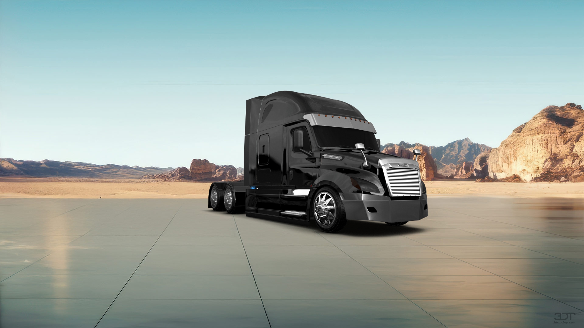 Freightliner Cascadia Sleeper Cab Truck 2018 tuning