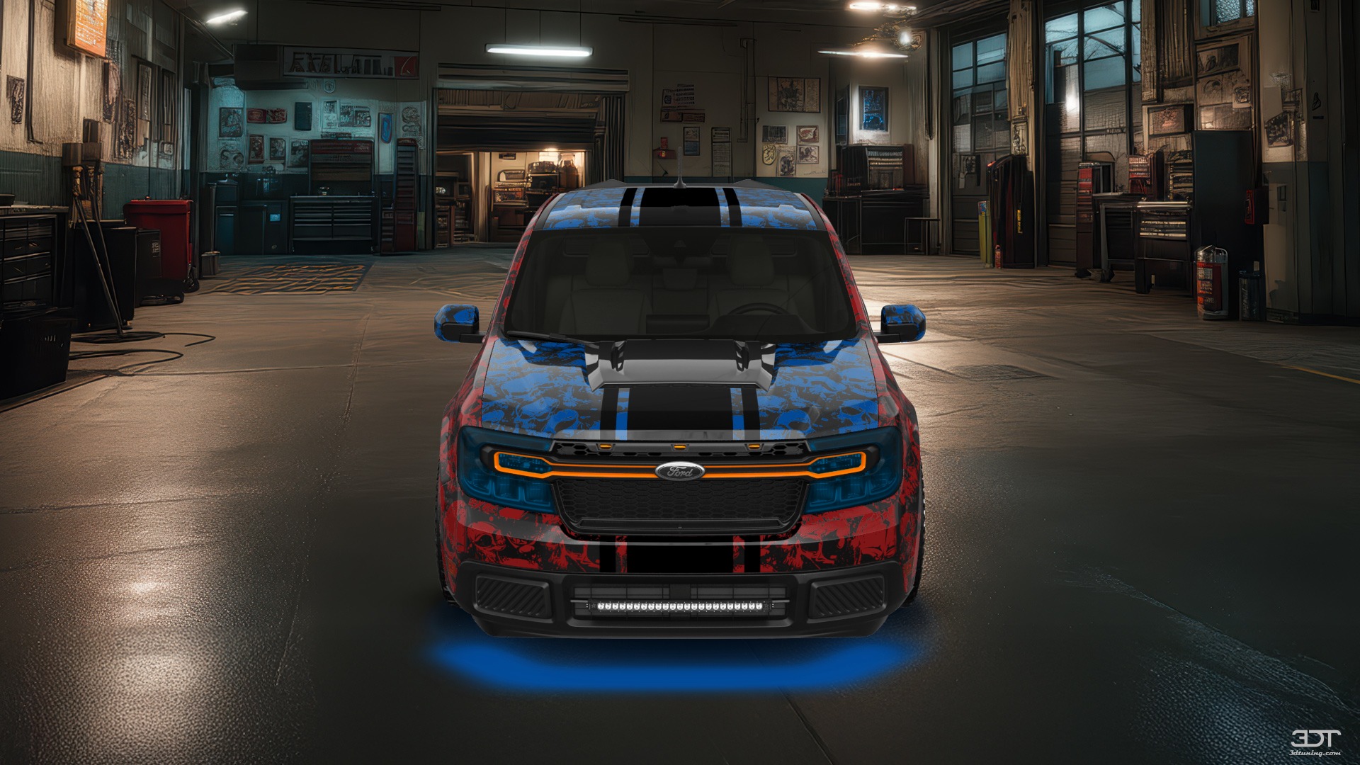 Tuning Ford Maverick 4 Door pickup truck 2022