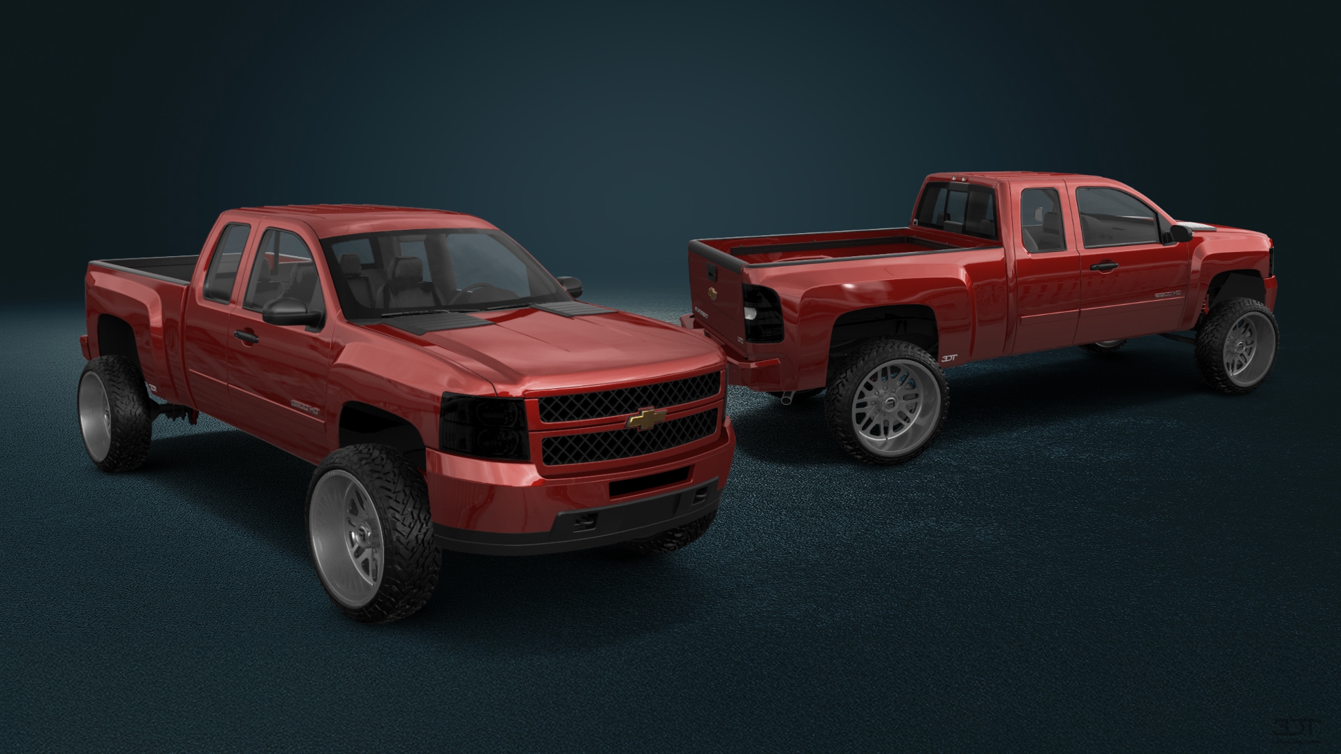 Chevrolet Silverado 2500 HD Extended Cab Pickup Truck 2007 tuning