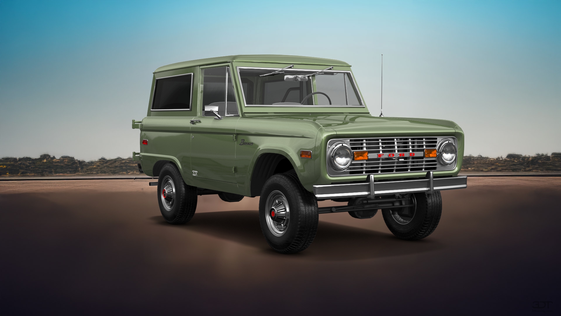 Ford Bronco 3 Door SUV 1965