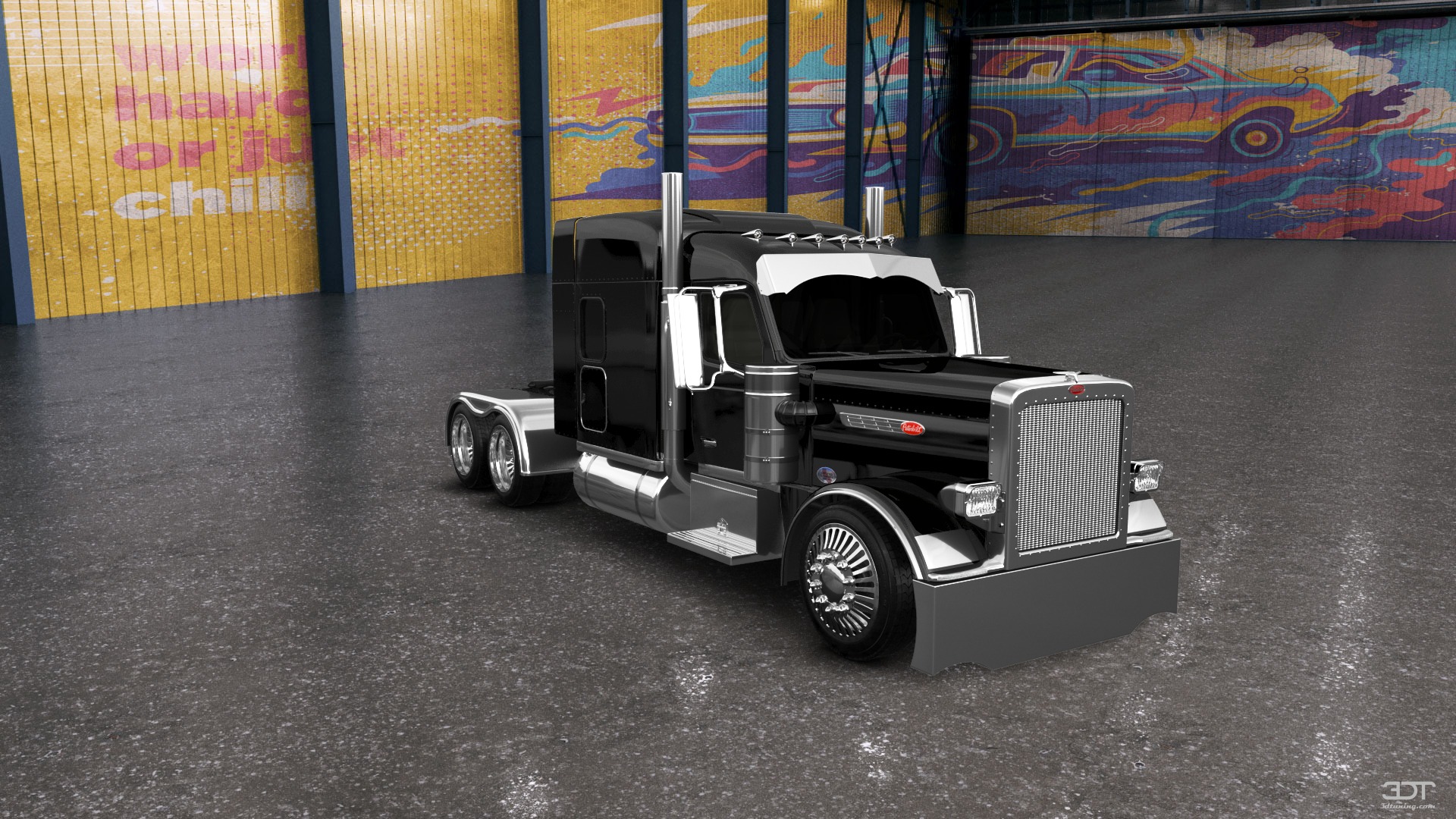 Peterbilt 589 Sleeper Cab Truck 2024 tuning