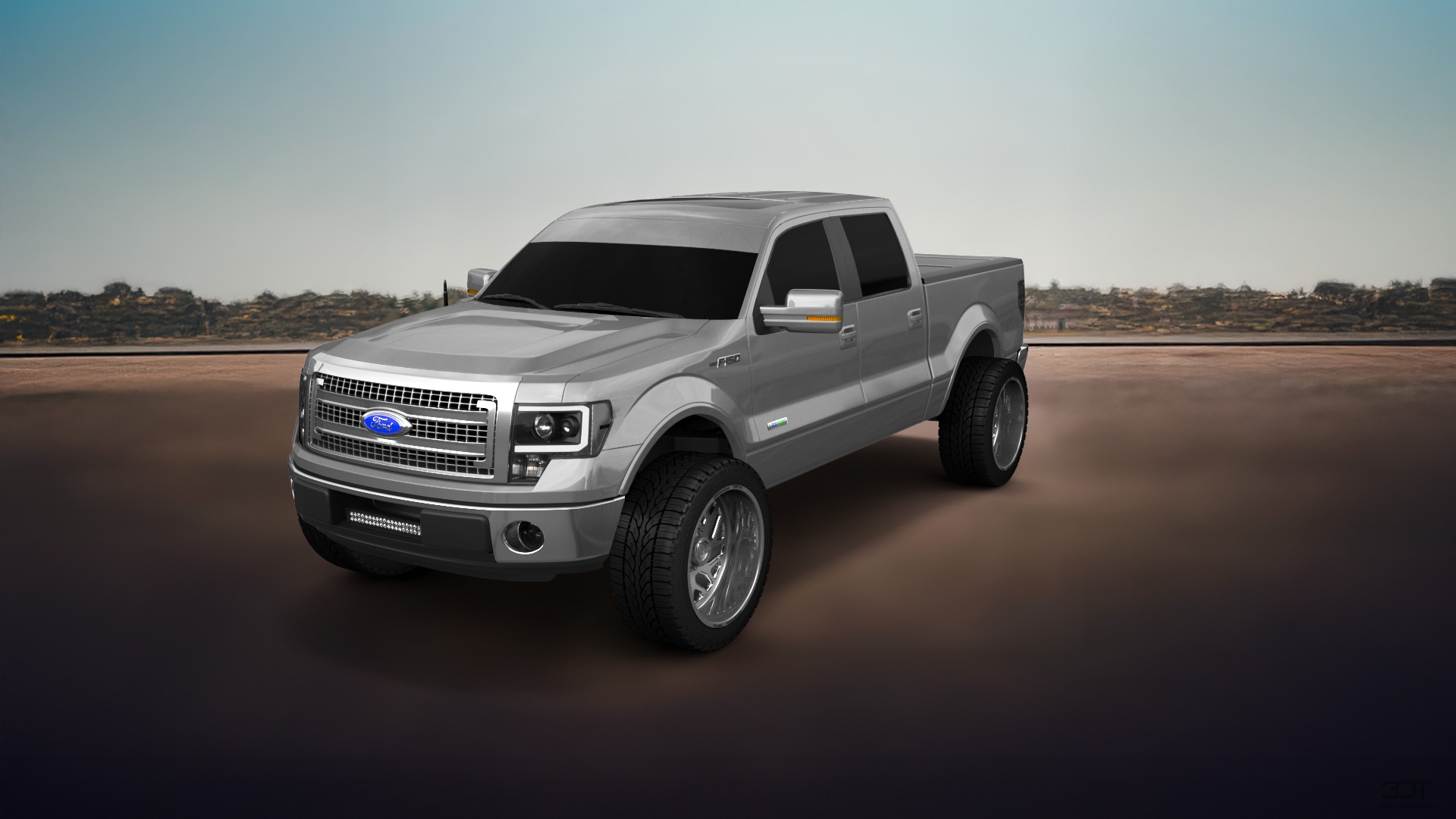 Ford F-150 Crew Cab 4 Door pickup truck 2013 tuning