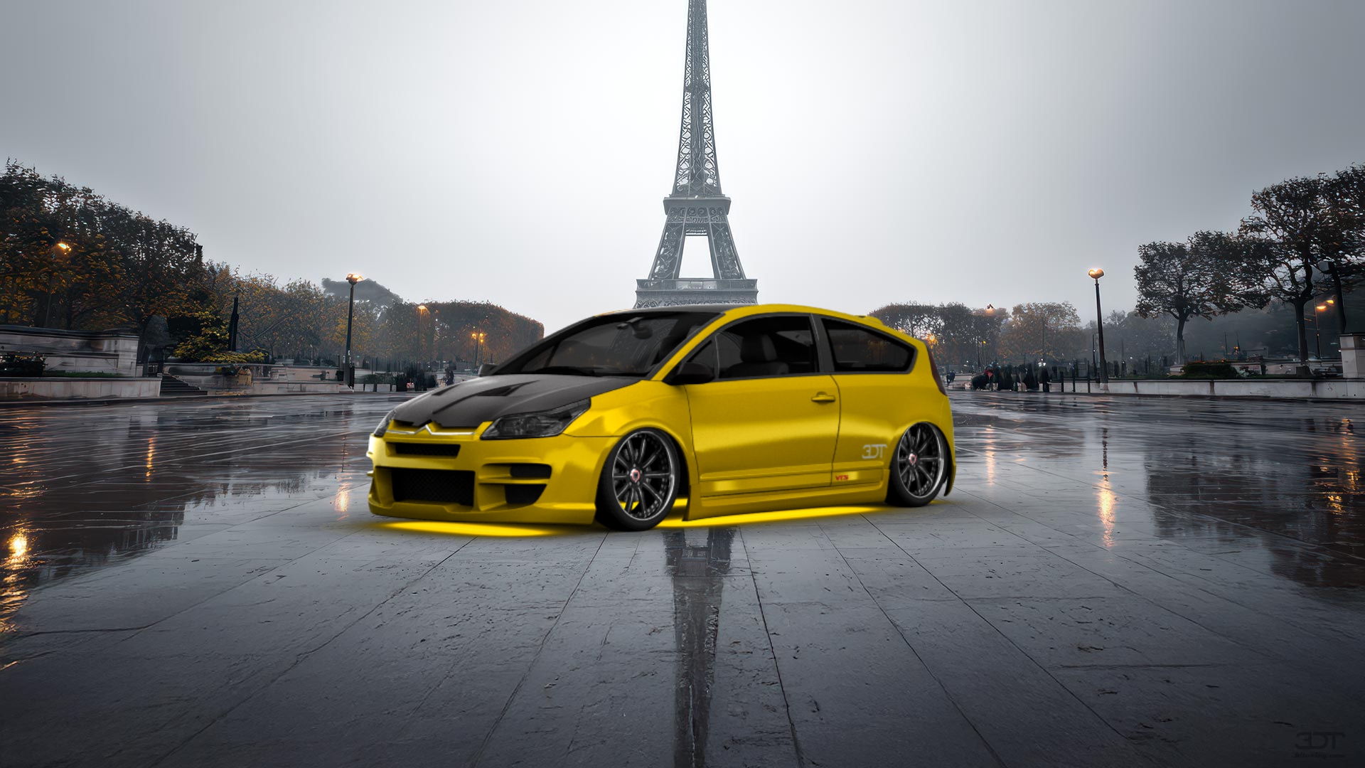 Citroen C4 VTS Coupe 2008 tuning