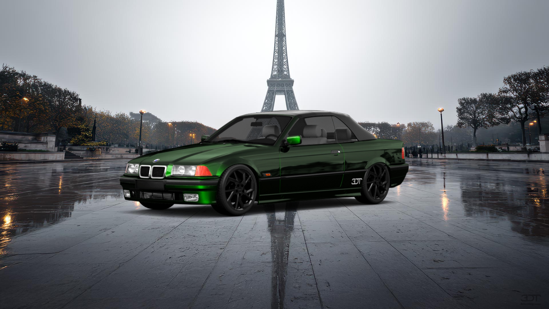 BMW 3 Series E36 Convertible 1993 tuning