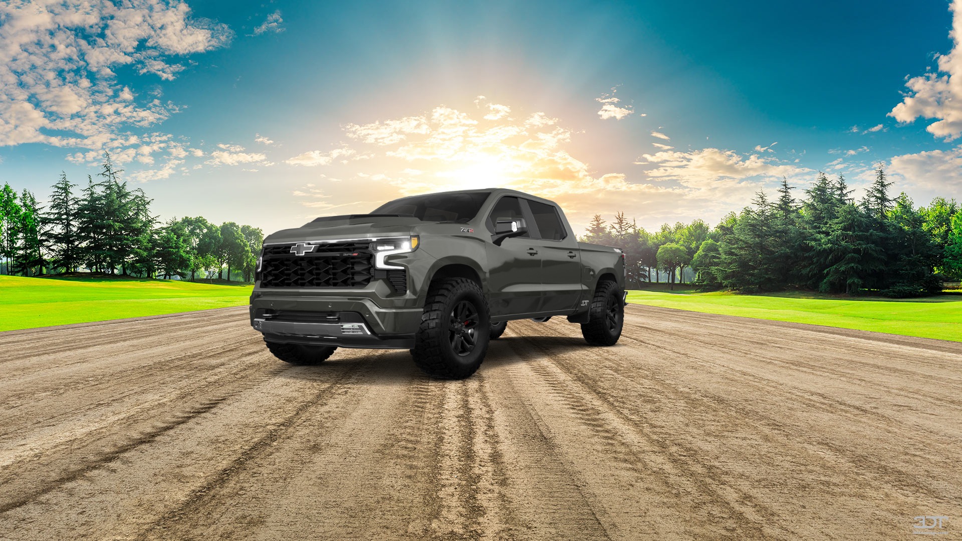 Chevrolet Silverado 1500 Crew Cab 5.8 ft box 4 Door pickup truck 2023