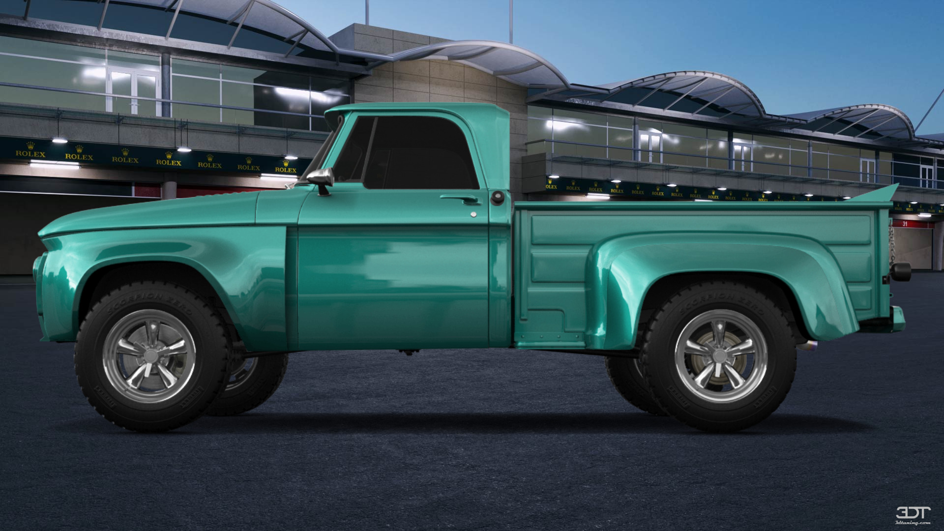 Dodge D-100 Stepside 2 Door pickup truck 1961