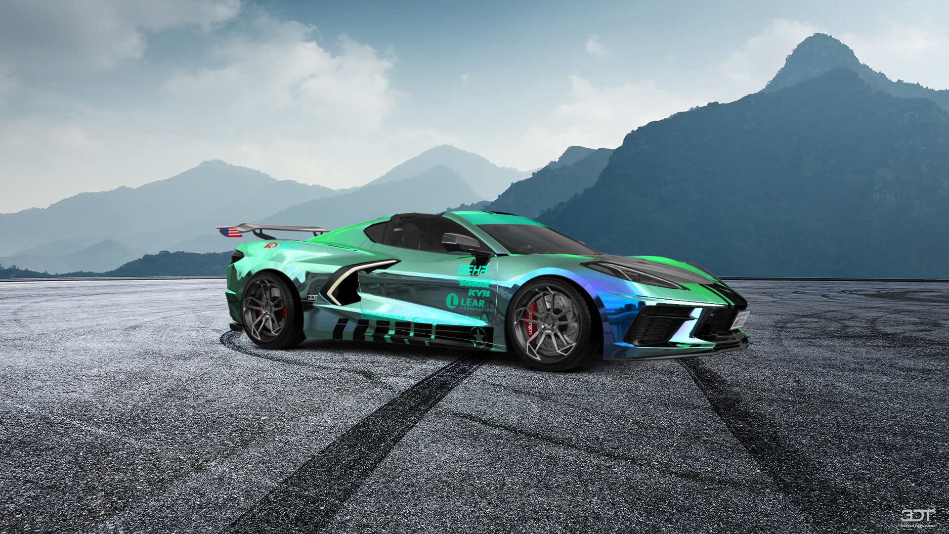 Chevrolet Corvette 2 door targa top 2020 tuning