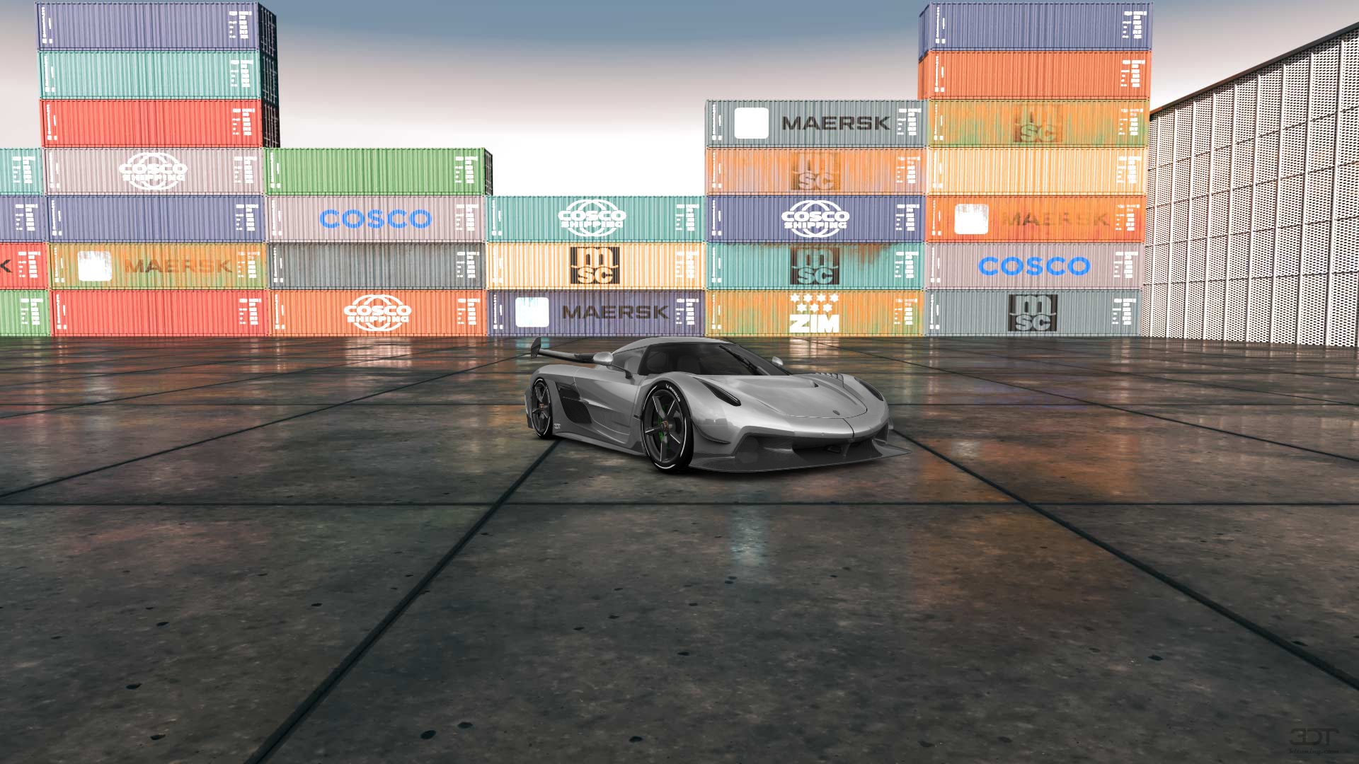Koenigsegg Jesko 2 door targa top 2020