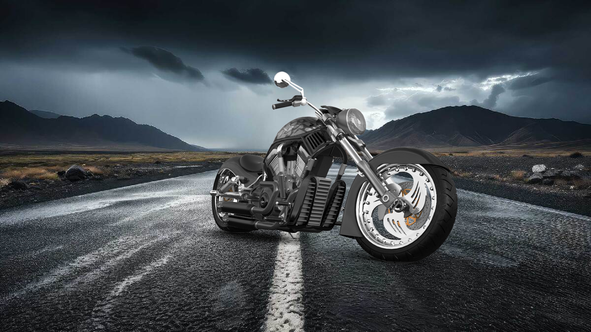 Harley-Davidson Custom Chopper Cruiser 2011 tuning