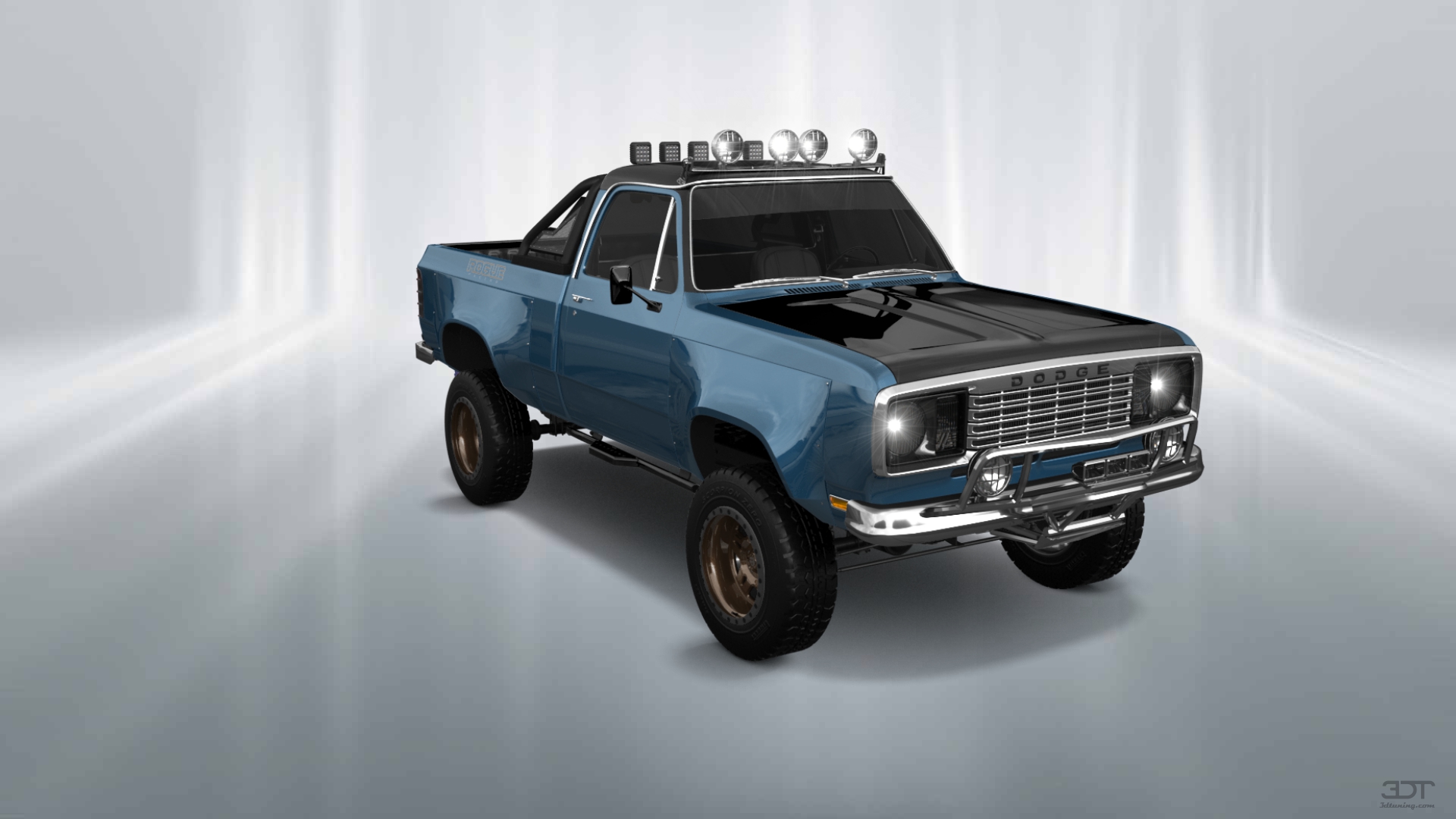 Dodge Power Wagon W200 2 Door pickup truck 1977
