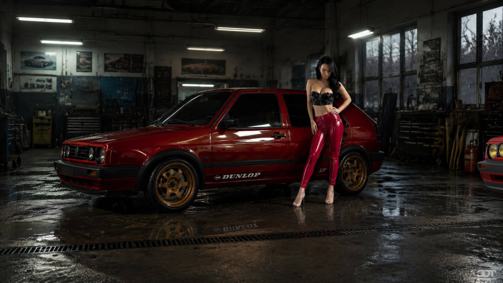 Tuning Volkswagen Golf Mk2 5 Door Hatchback 1983