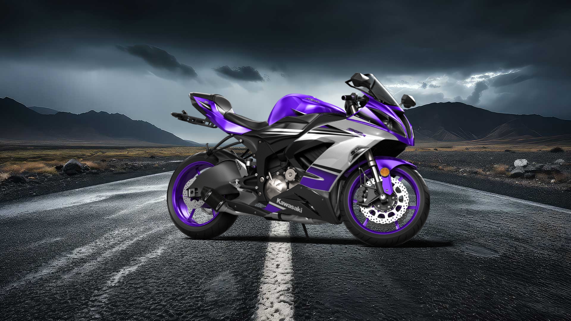 Kawasaki Ninja ZX 6R Sport Bike 2015