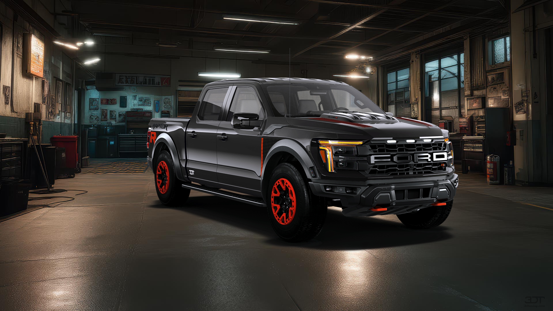 Ford F-150 Raptor 4 Door pickup truck 2024 tuning