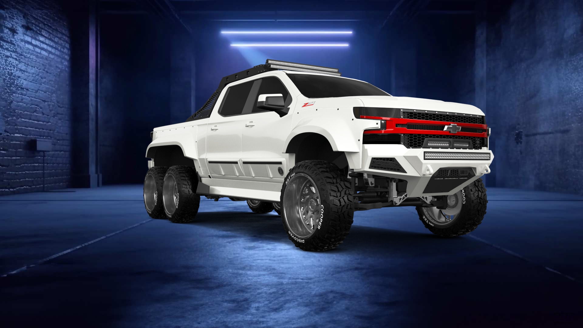 Chevrolet Silverado Hennessey Goliath 6X6 Truck 2020 tuning