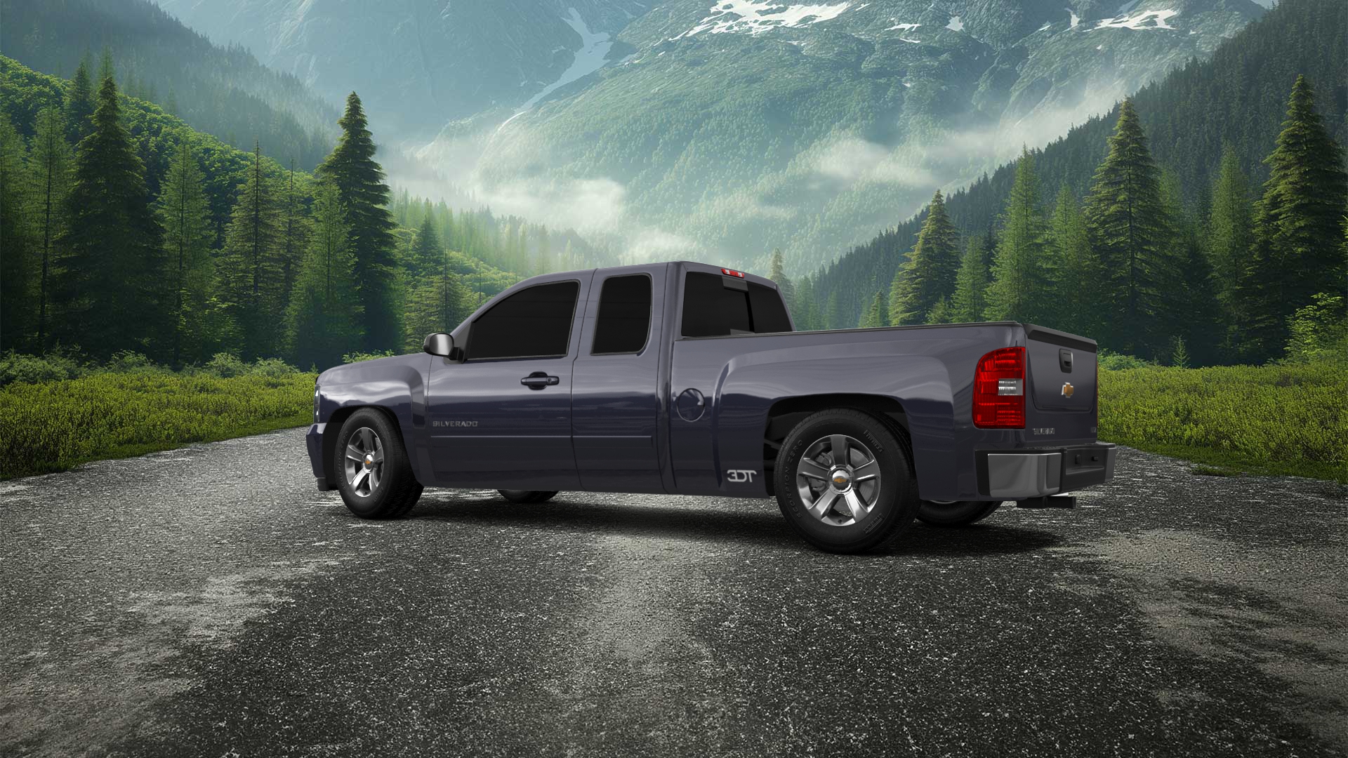 Chevrolet Silverado 1500 6.6 ft box Pickup Truck 2008