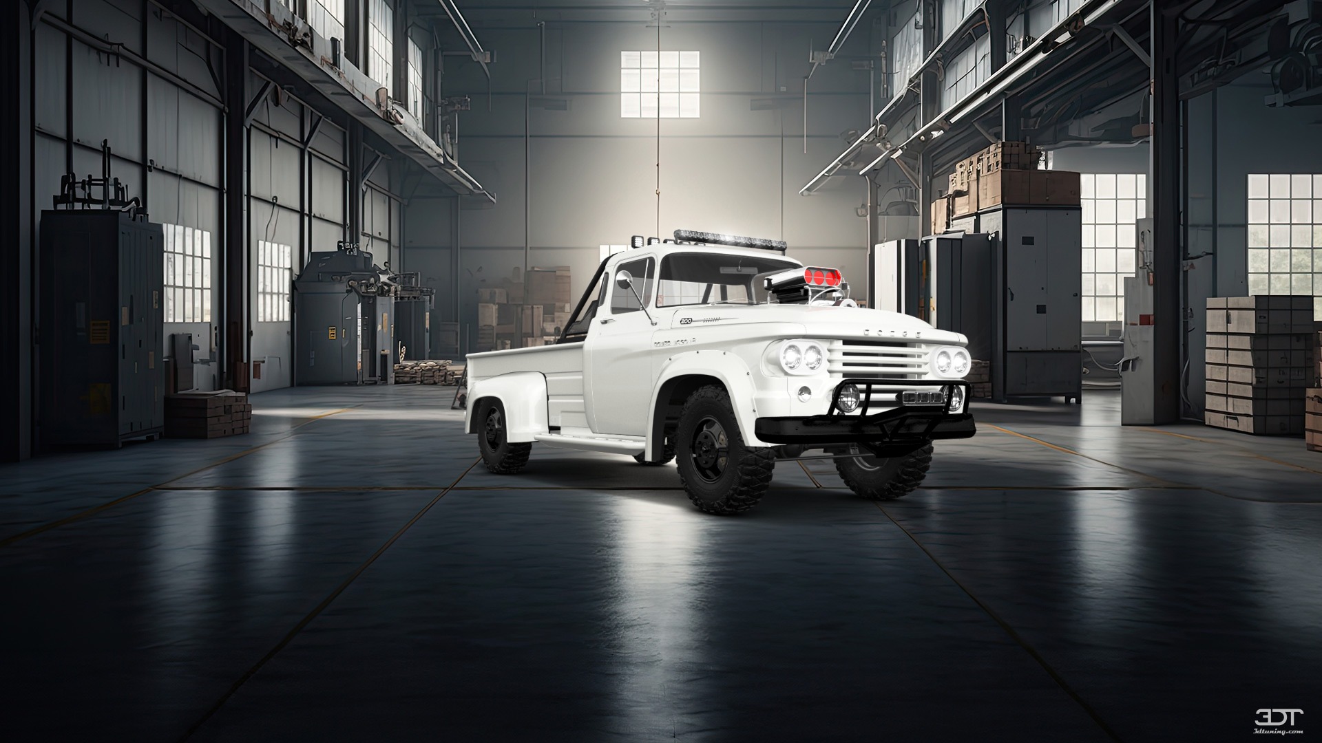 Dodge Power Wagon W300 2 Door pickup truck 1958