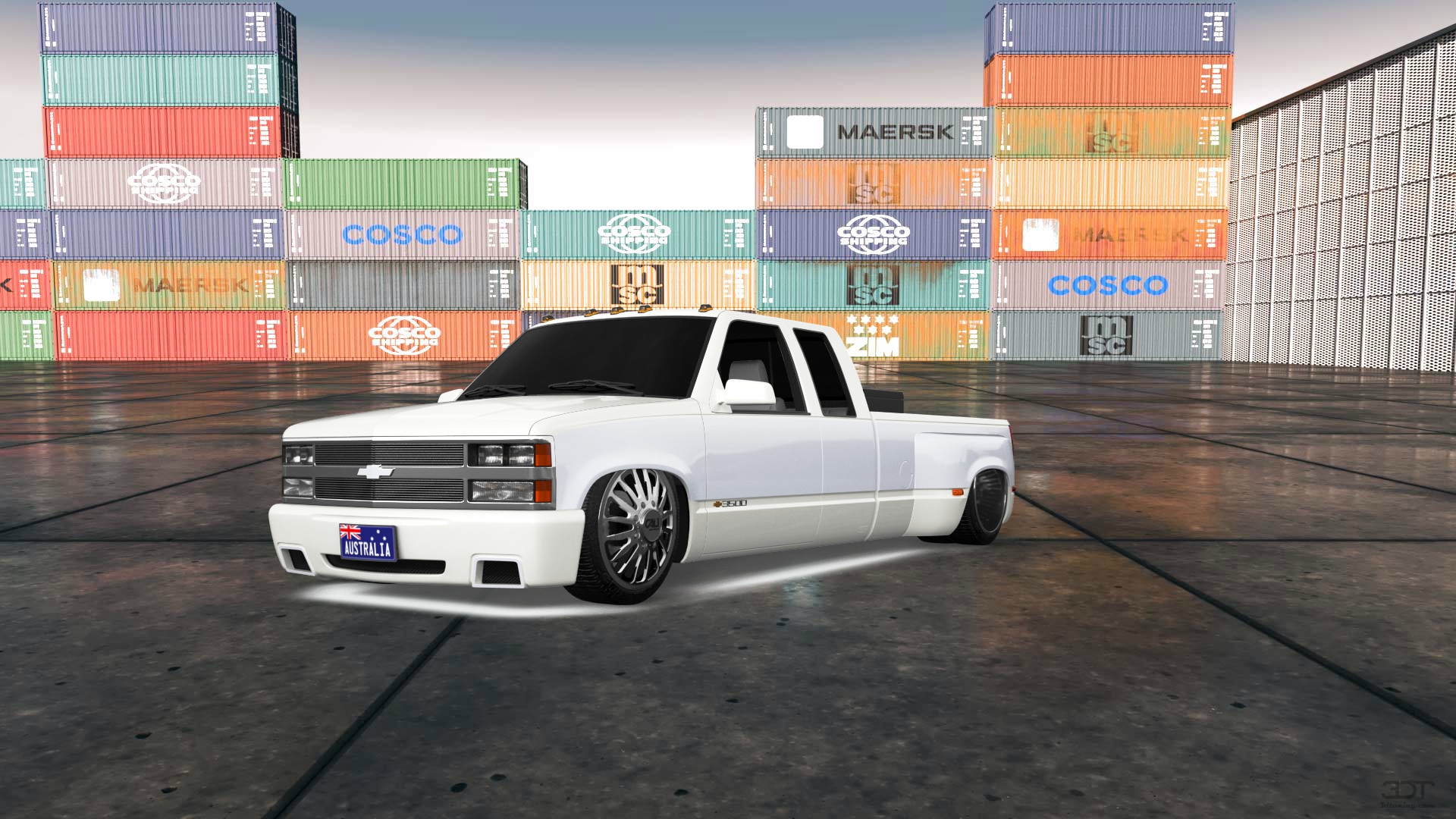 Chevrolet K3500 Extended Cab Pickup Truck 1988 Images