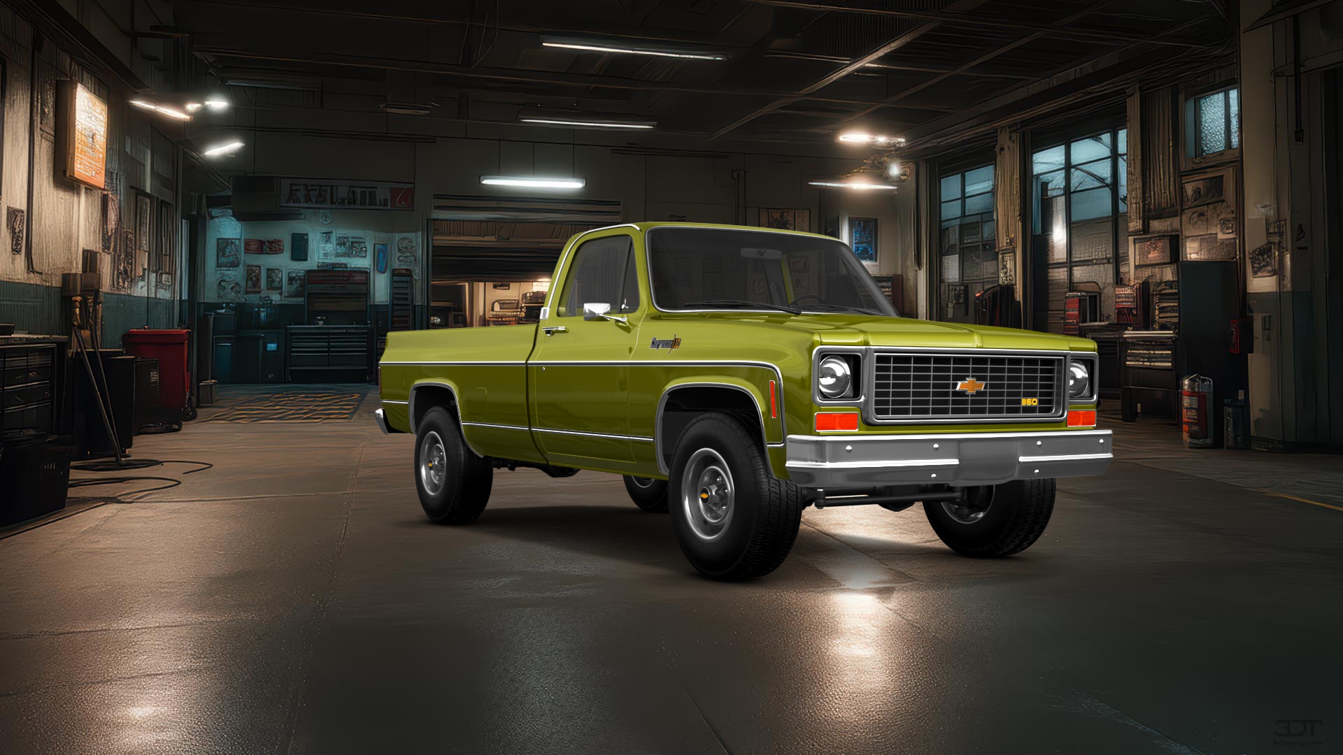 Chevrolet Silverado C-10 2 Door pickup truck 1973 tuning