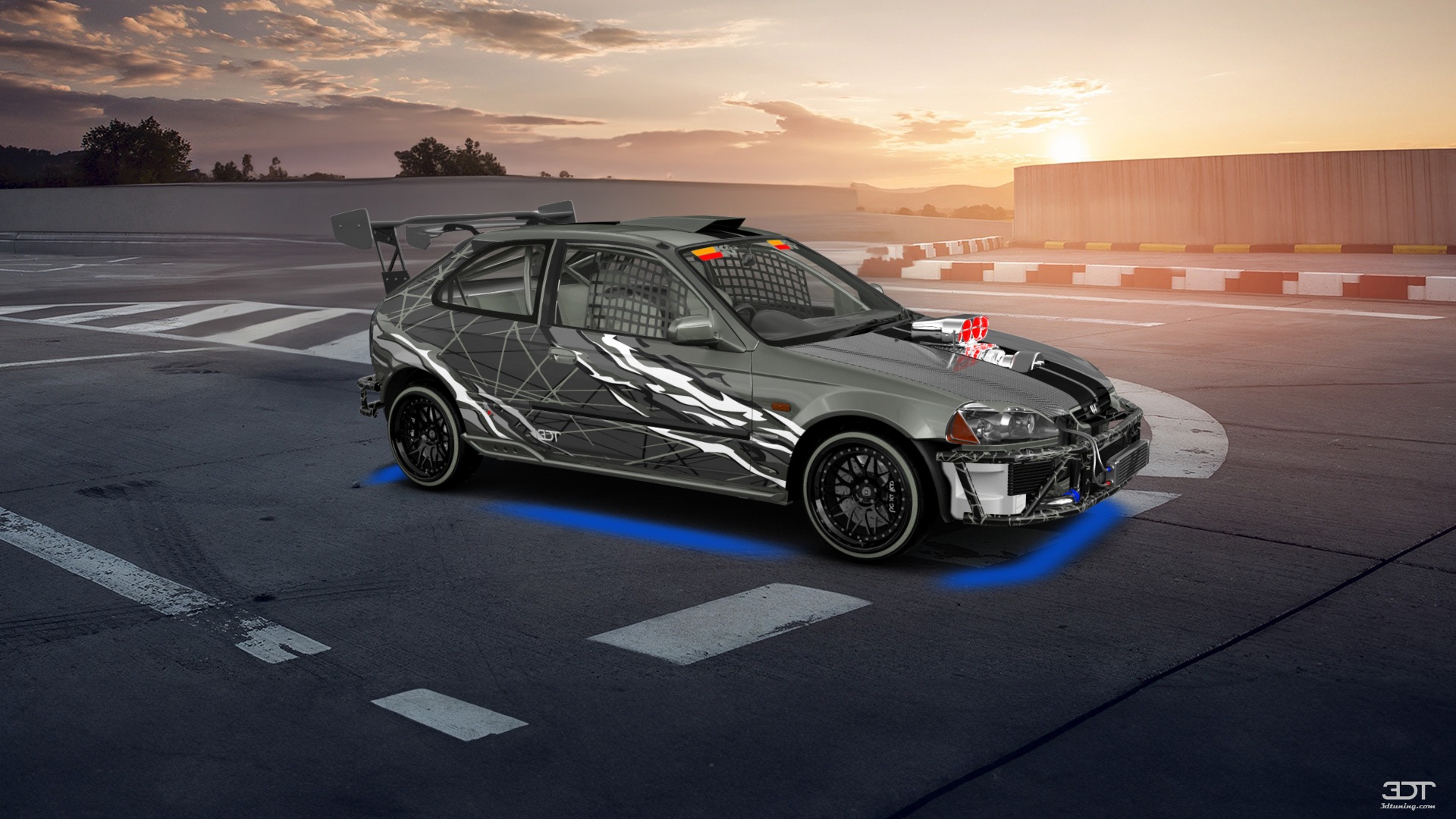 Honda Civic 3 Door Hatchback 1997 tuning