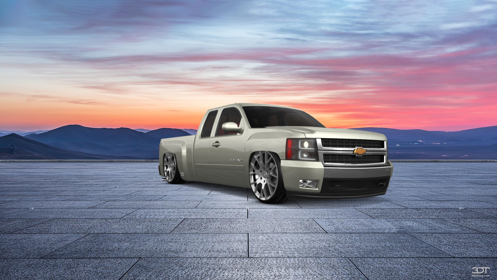 Chevrolet Silverado 1500 6.6 ft box Pickup Truck 2008