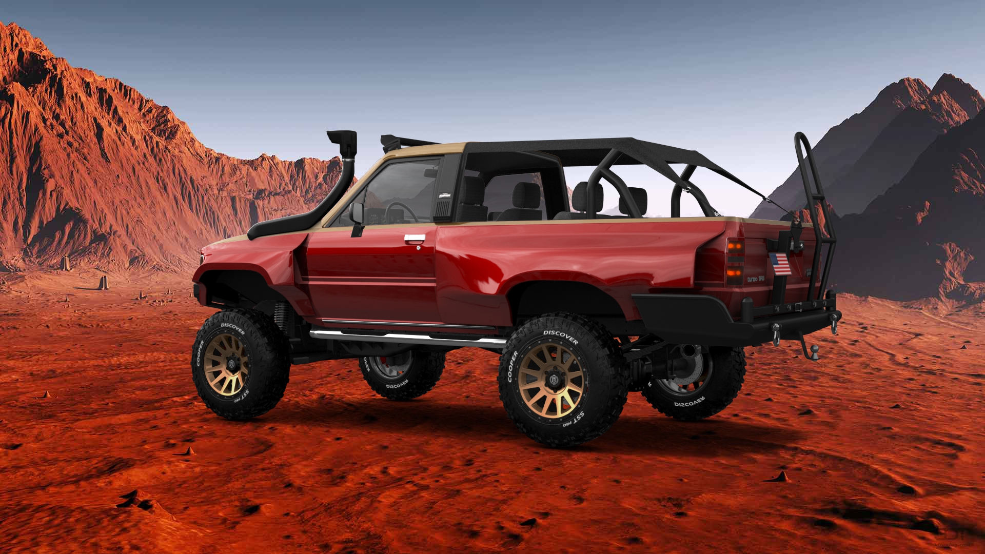 Toyota 4Runner 3 Door SUV 1984 Images