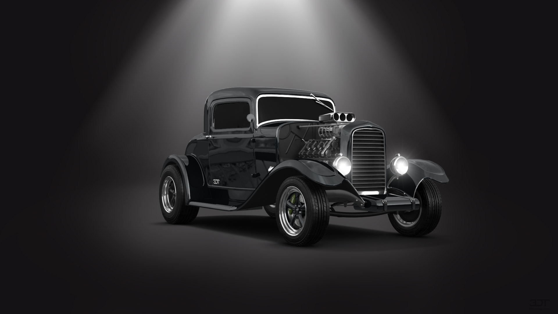 Ford Model B Deluxe 2 Door Coupe 1932 tuning