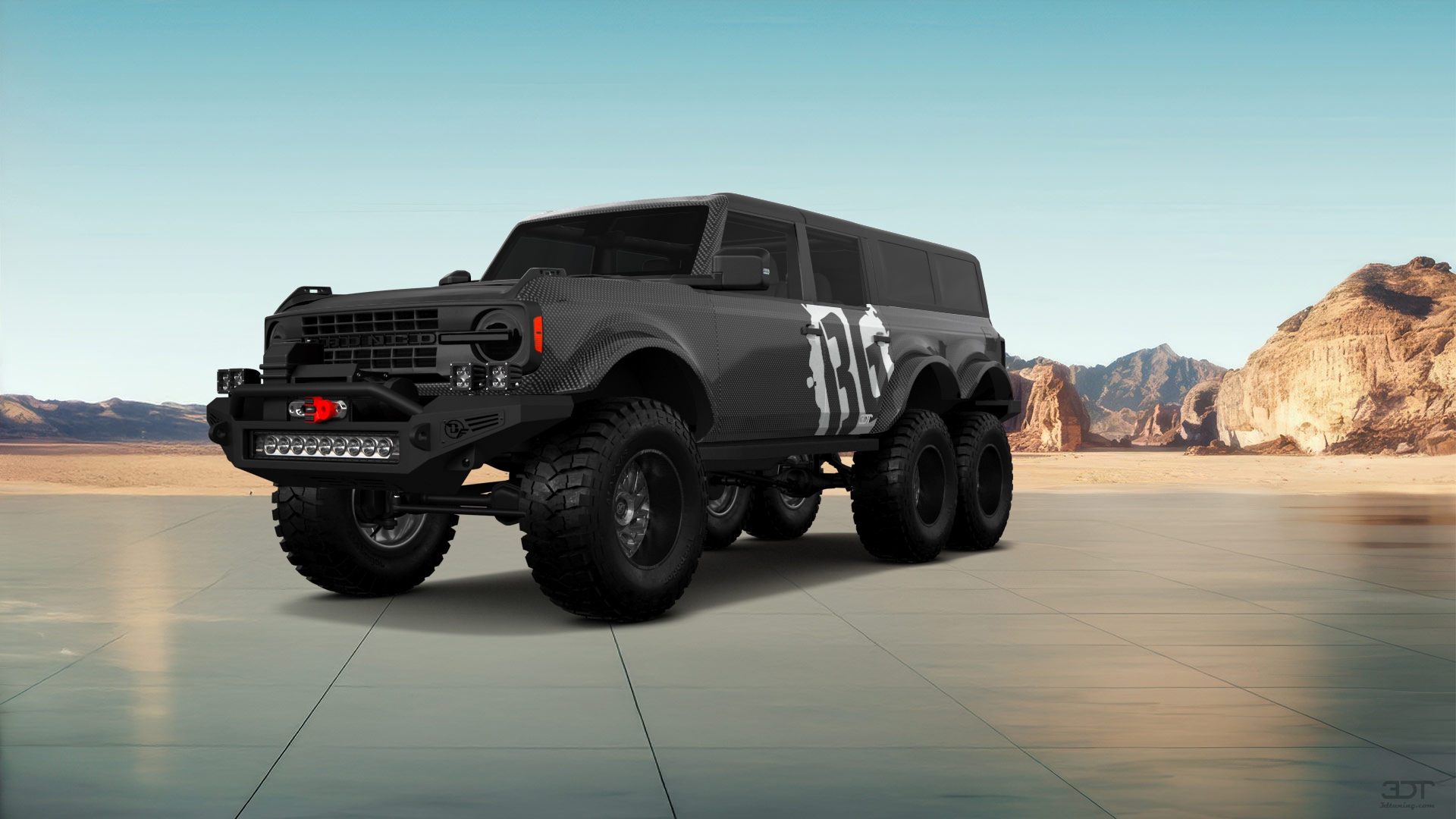 Ford Bronco 6X6 4 Door pickup truck 2021 tuning