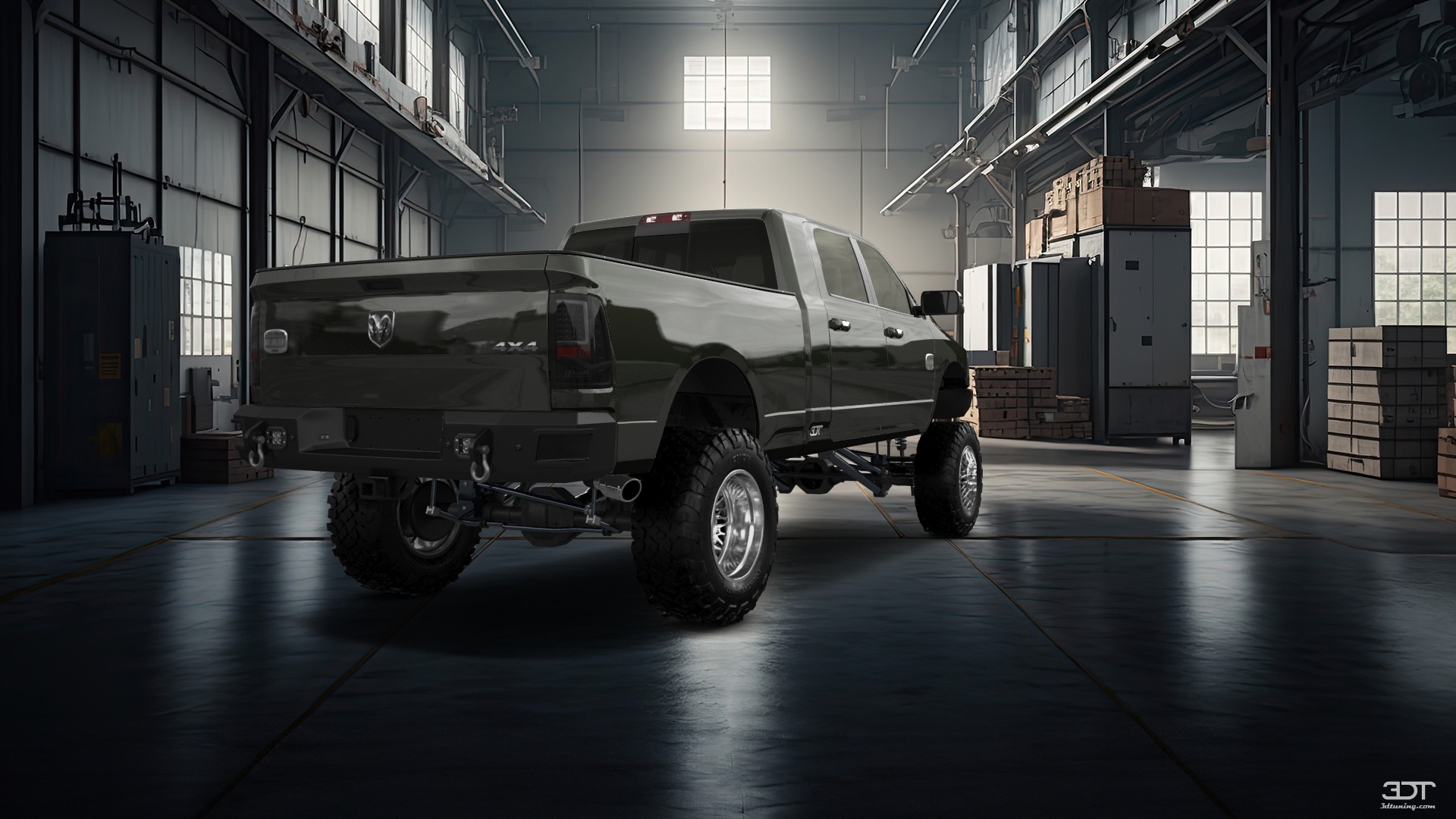 Dodge Ram 2500 Mega Cab 6.4 ft box 4 Door pickup truck 2010 tuning