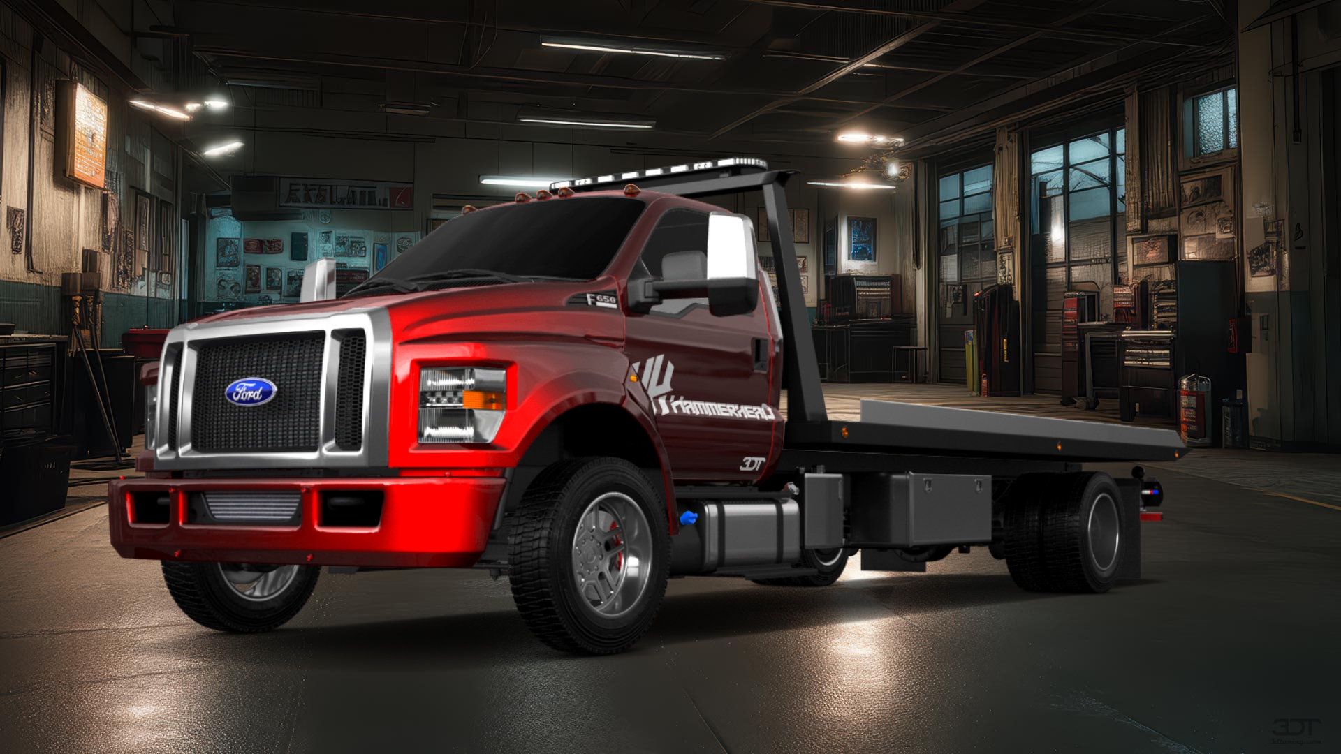 Ford F-650 Tow Truck Pickup 2016 tuning